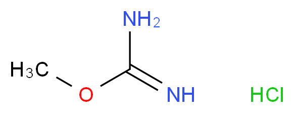 methoxymethanimidamide hydrochloride_分子结构_CAS_5329-33-9