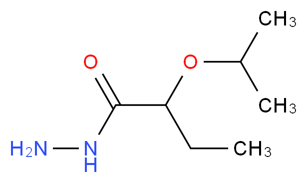 2-(propan-2-yloxy)butanehydrazide_分子结构_CAS_1049749-98-5