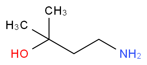 4-amino-2-methylbutan-2-ol_分子结构_CAS_26734-08-7