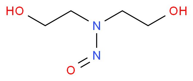 2-[(2-hydroxyethyl)(nitroso)amino]ethan-1-ol_分子结构_CAS_1116-54-7