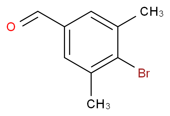 4-Bromo-3,5-dimethylbenzaldehyde_分子结构_CAS_400822-47-1)