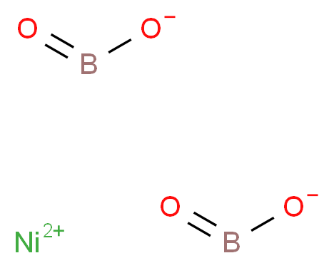 nickel(2+) ion dioxoborinate_分子结构_CAS_51142-85-9