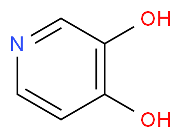 3,4-Dihydroxypyridine_分子结构_CAS_10182-48-6)