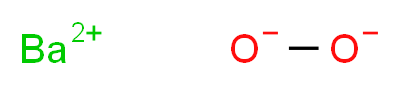 barium(2+) ion dioxidanediide_分子结构_CAS_1304-29-6