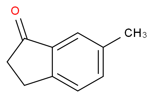 6-methyl-2,3-dihydro-1H-inden-1-one_分子结构_CAS_24623-20-9