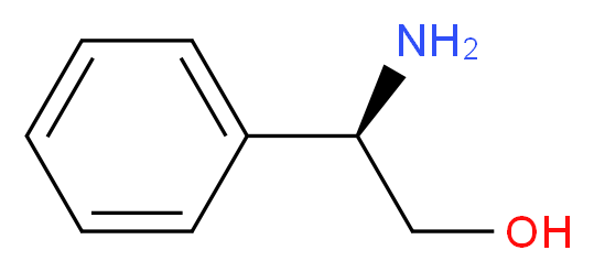 (2R)-2-amino-2-phenylethan-1-ol_分子结构_CAS_20989-17-7