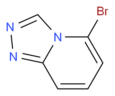 5-bromo-[1,2,4]triazolo[4,3-a]pyridine_分子结构_CAS_1172085-67-4