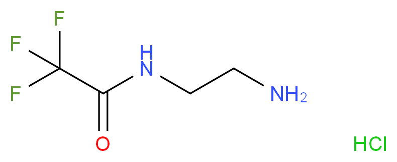 N-(2-Aminoethyl)-2,2,2-trifluoroacetamide hydrochloride_分子结构_CAS_)