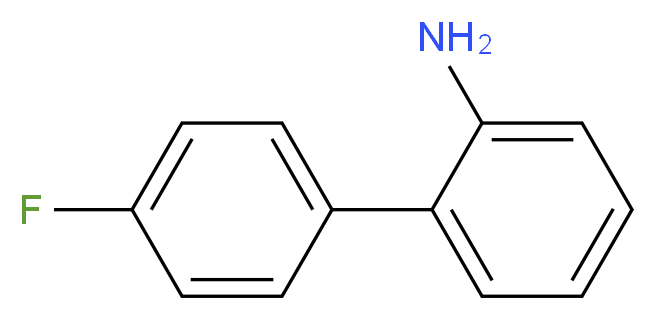 2-(4-fluorophenyl)aniline_分子结构_CAS_321-63-1