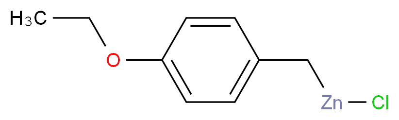 chloro[(4-ethoxyphenyl)methyl]zinc_分子结构_CAS_308796-29-4