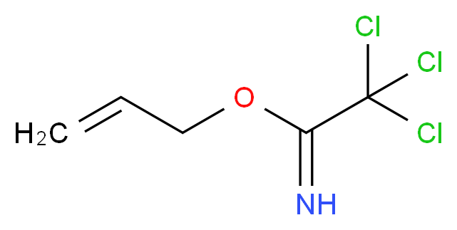 O-烯丙基-2,2,2-三氯乙酰亚胺酯_分子结构_CAS_51479-73-3)