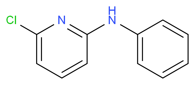 6-chloro-N-phenylpyridin-2-amine_分子结构_CAS_854889-12-6