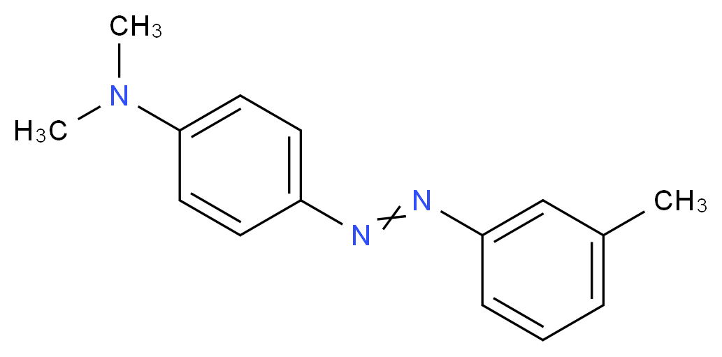 4-DIMETHYLAMINO-3'-METHYLAZOBENZENE_分子结构_CAS_55-80-1)