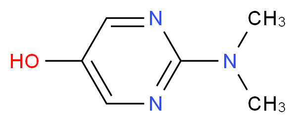 2-(DIMETHYLAMINO)PYRIMIDIN-5-OL_分子结构_CAS_72491-71-5)