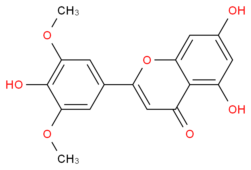 Tricin_分子结构_CAS_520-32-1)