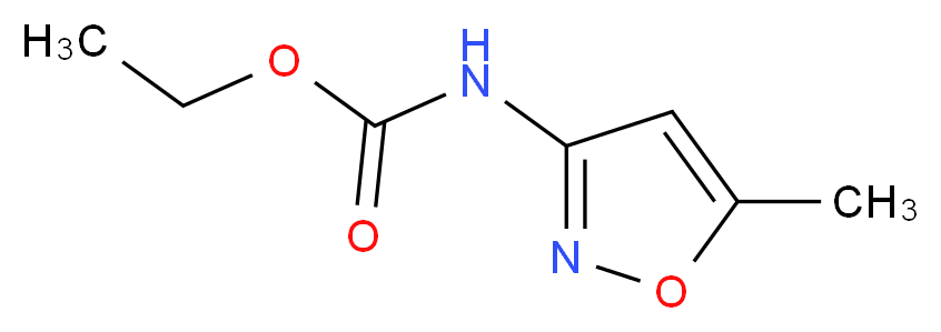 ethyl N-(5-methyl-1,2-oxazol-3-yl)carbamate_分子结构_CAS_92087-97-3