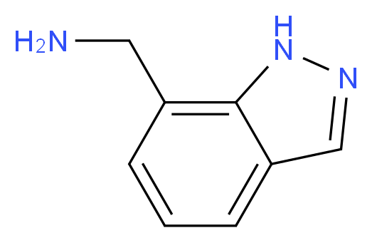 (1H-Indazol-7-yl)methanamine_分子结构_CAS_944904-20-5)