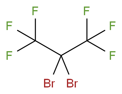 2,2-dibromo-1,1,1,3,3,3-hexafluoropropane_分子结构_CAS_38568-21-7