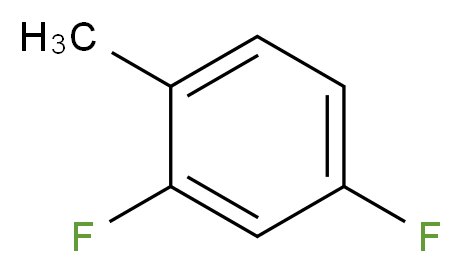 2,4-Difluorotoluene_分子结构_CAS_452-76-6)