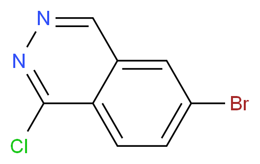 6-BROMO-1-CHLORO-PHTHALAZINE_分子结构_CAS_470484-70-9)