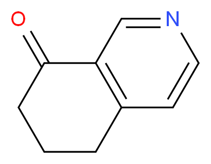 6,7-Dihydroisoquinolin-8(5H)-one_分子结构_CAS_21917-88-4)