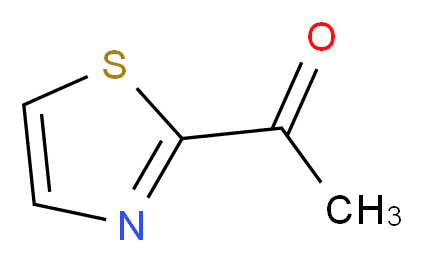 2-乙酰基噻唑_分子结构_CAS_24295-03-2)