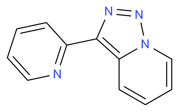 3-Pyridin-2-yl[1,2,3]triazolo[1,5-a]pyridine_分子结构_CAS_947-88-6)