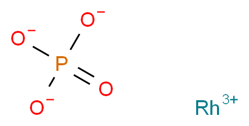 磷酸铑(III)溶液_分子结构_CAS_67859-71-6)