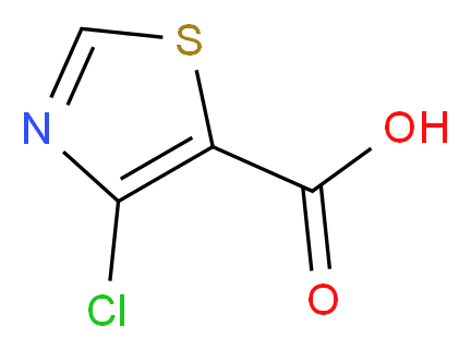 4-chloro-1,3-thiazole-5-carboxylic acid_分子结构_CAS_444909-59-5)