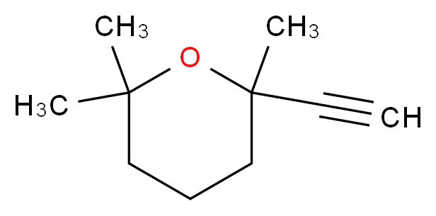 2-Ethynyl-2,6,6-trimethyltetrahydro-2H-pyran_分子结构_CAS_13837-60-0)