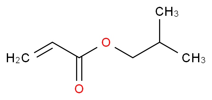 ISOBUTYL ACRYLATE_分子结构_CAS_106-63-8)