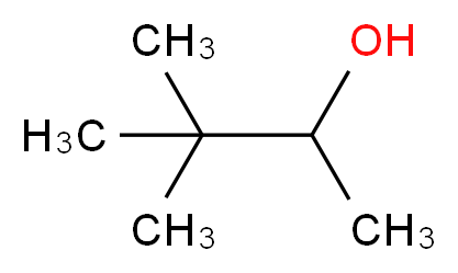 3,3-二甲基-2-丁醇_分子结构_CAS_464-07-3)