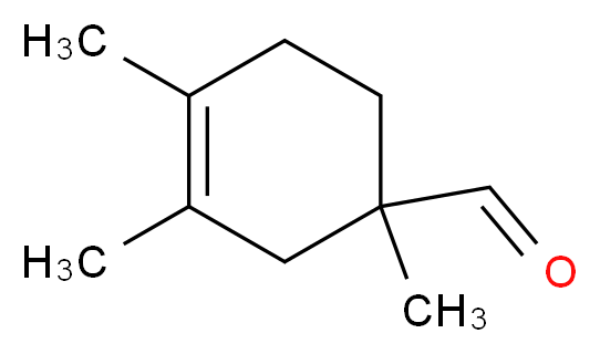 1,3,4-Trimethylcyclohex-3-enecarbaldehyde_分子结构_CAS_40702-26-9)