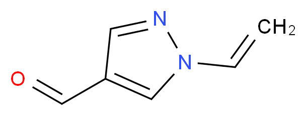 1-ethenyl-1H-pyrazole-4-carbaldehyde_分子结构_CAS_864723-38-6