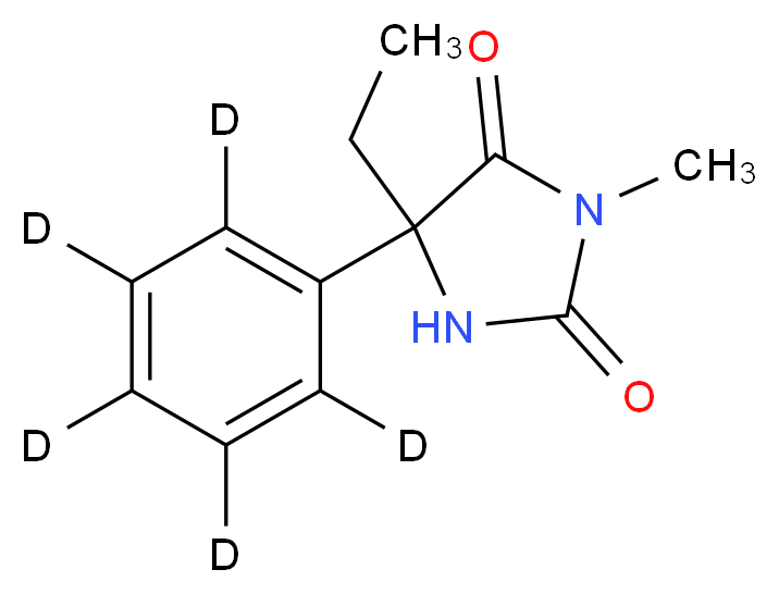 rac Mephenytoin-d5_分子结构_CAS_1185032-66-9)