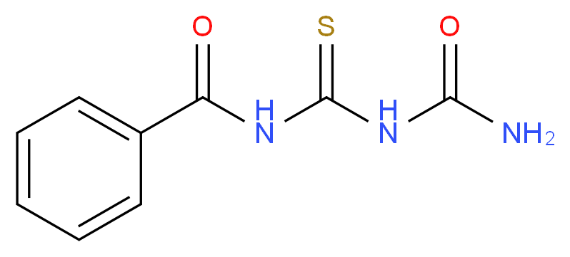 1-Benzoyl-2-thiobiuret_分子结构_CAS_41835-24-9)