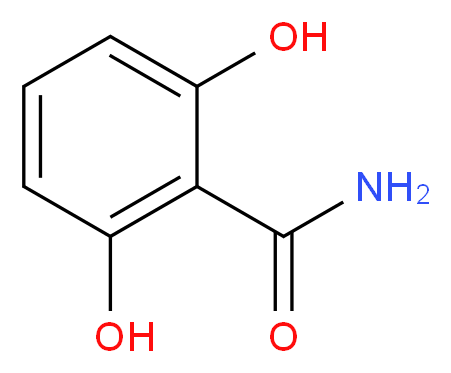 2,6-二羟基苯甲酰胺_分子结构_CAS_3147-50-0)