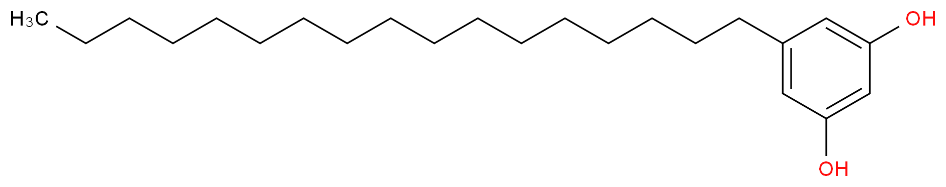 5-Heptadecylresorcinol_分子结构_CAS_41442-57-3)