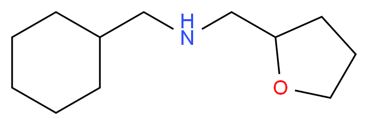 (cyclohexylmethyl)(tetrahydrofuran-2-ylmethyl)amine_分子结构_CAS_356540-19-7)