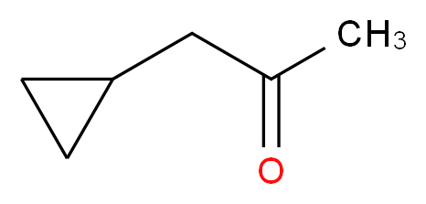 1-cyclopropylpropan-2-one_分子结构_CAS_4160-75-2