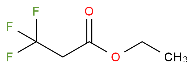 Ethyl 3,3,3-trifluoropropionate 97%_分子结构_CAS_352-23-8)