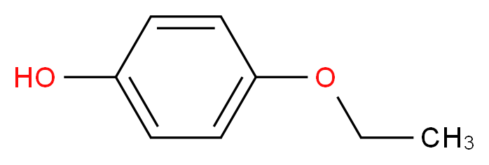4-乙氧基苯酚_分子结构_CAS_622-62-8)