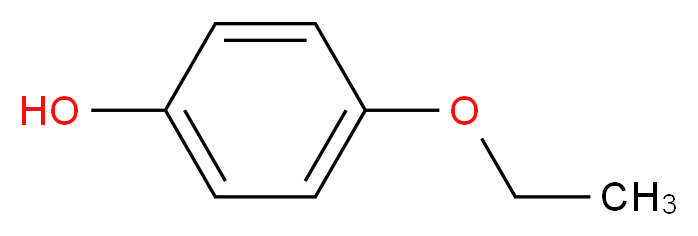 4-ethoxyphenol_分子结构_CAS_622-62-8