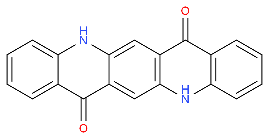 5,7,12,14-tetrahydro-5,12-diazapentacene-7,14-dione_分子结构_CAS_1047-16-1