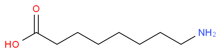 &gamma;-AMINOCAPRYLIC ACID_分子结构_CAS_1002-57-9)