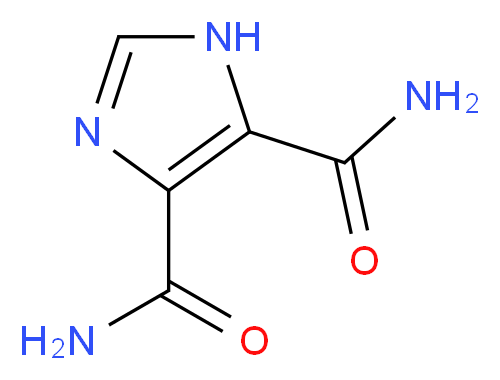 1H-imidazole-4,5-dicarboxamide_分子结构_CAS_83-39-6