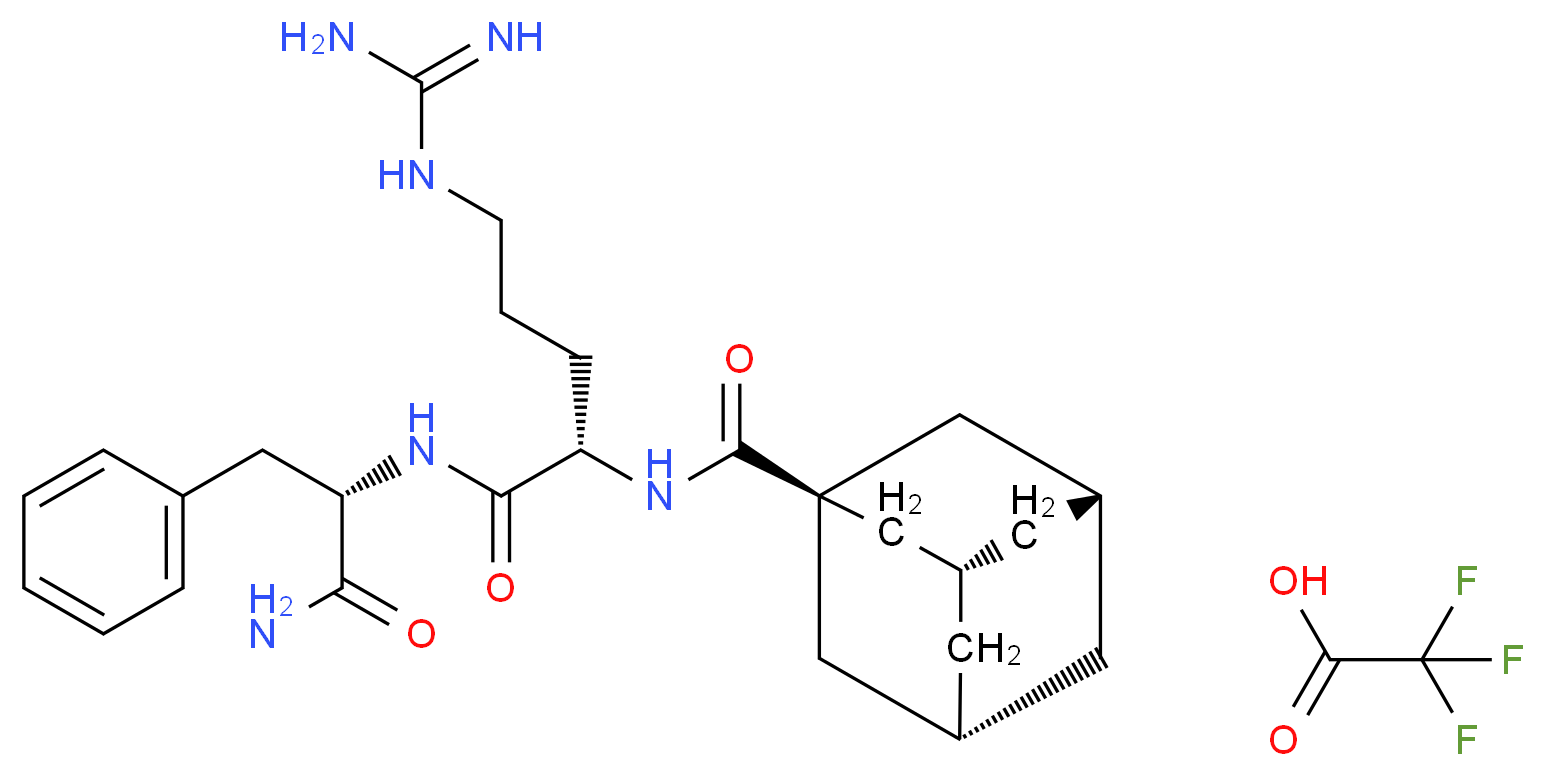 RF9 trifluoroacetate salt_分子结构_CAS_876310-60-0(freebase))