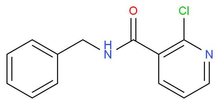 N-苄基-2-氯烟酰胺_分子结构_CAS_65423-28-1)