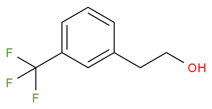 2-[3-(trifluoromethyl)phenyl]ethan-1-ol_分子结构_CAS_455-01-6