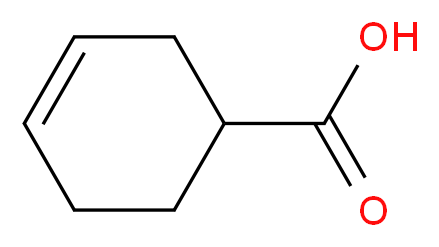 cyclohex-3-ene-1-carboxylic acid_分子结构_CAS_4771-80-6